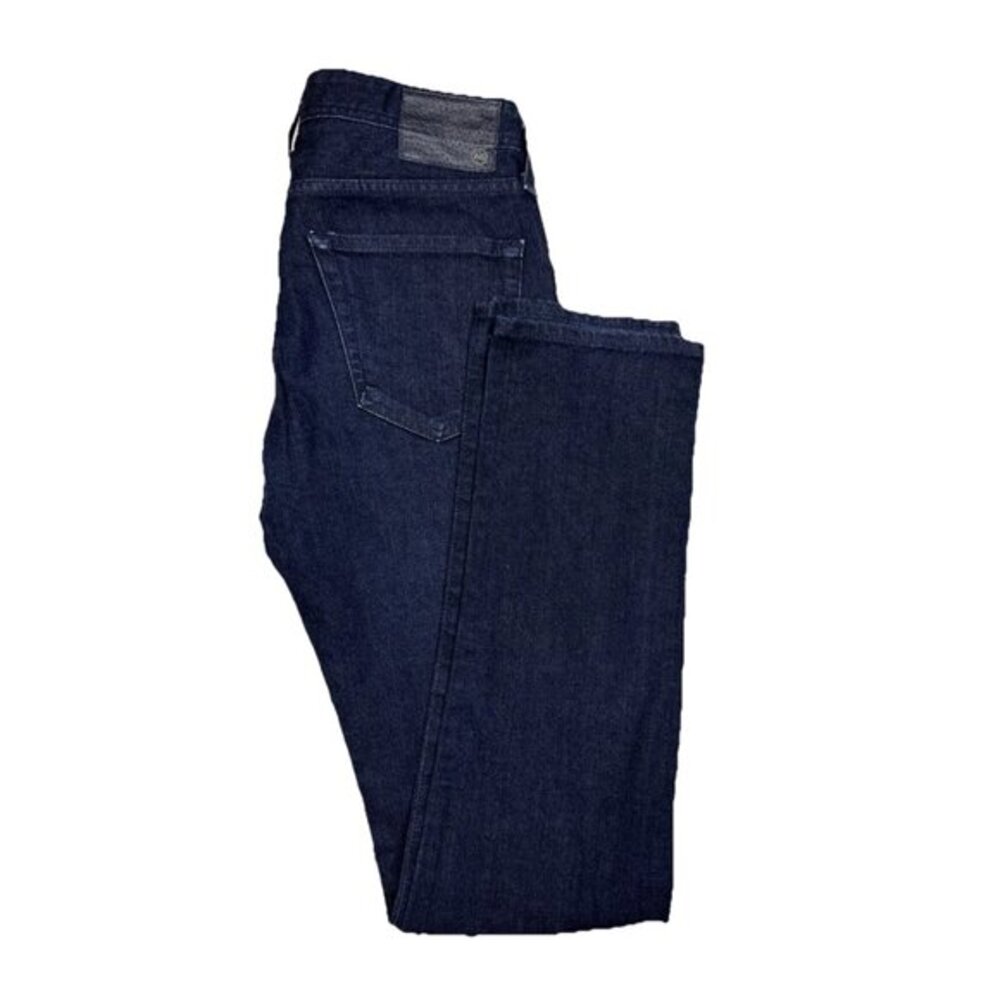 Dark Blue Men's Straight Fit Jeans